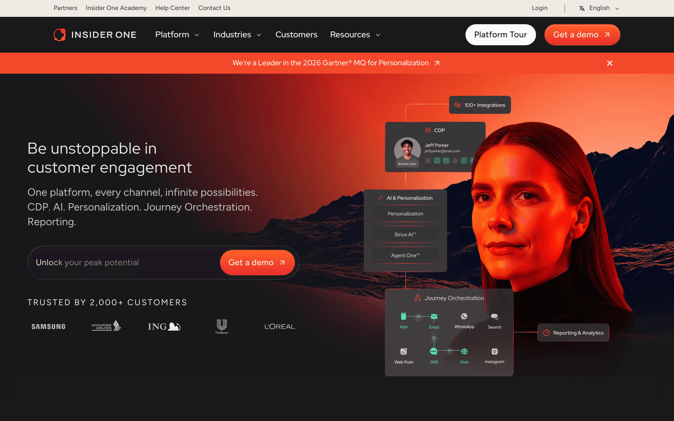 Insider dashboard screenshot