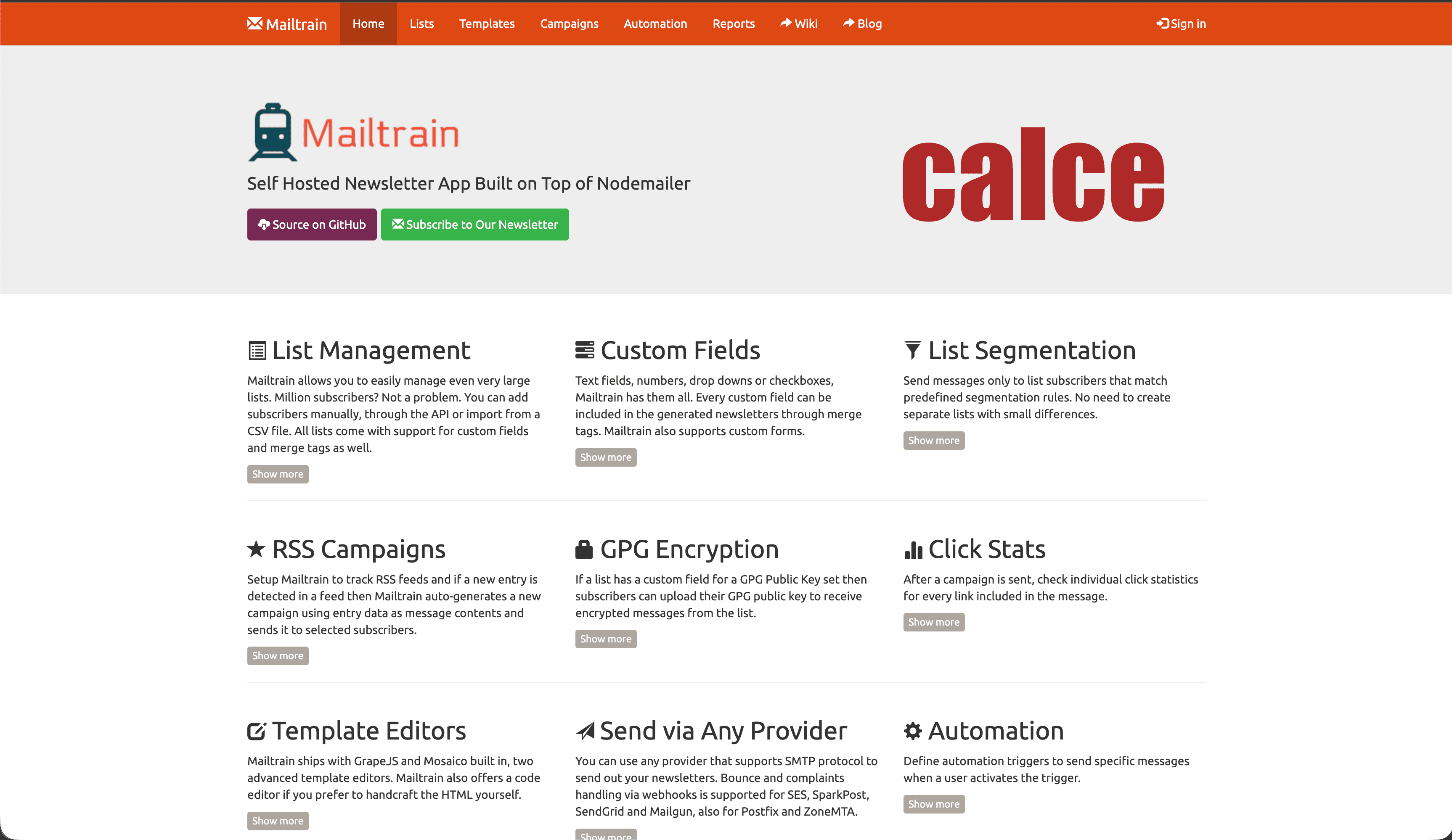 MailerLite screenshot