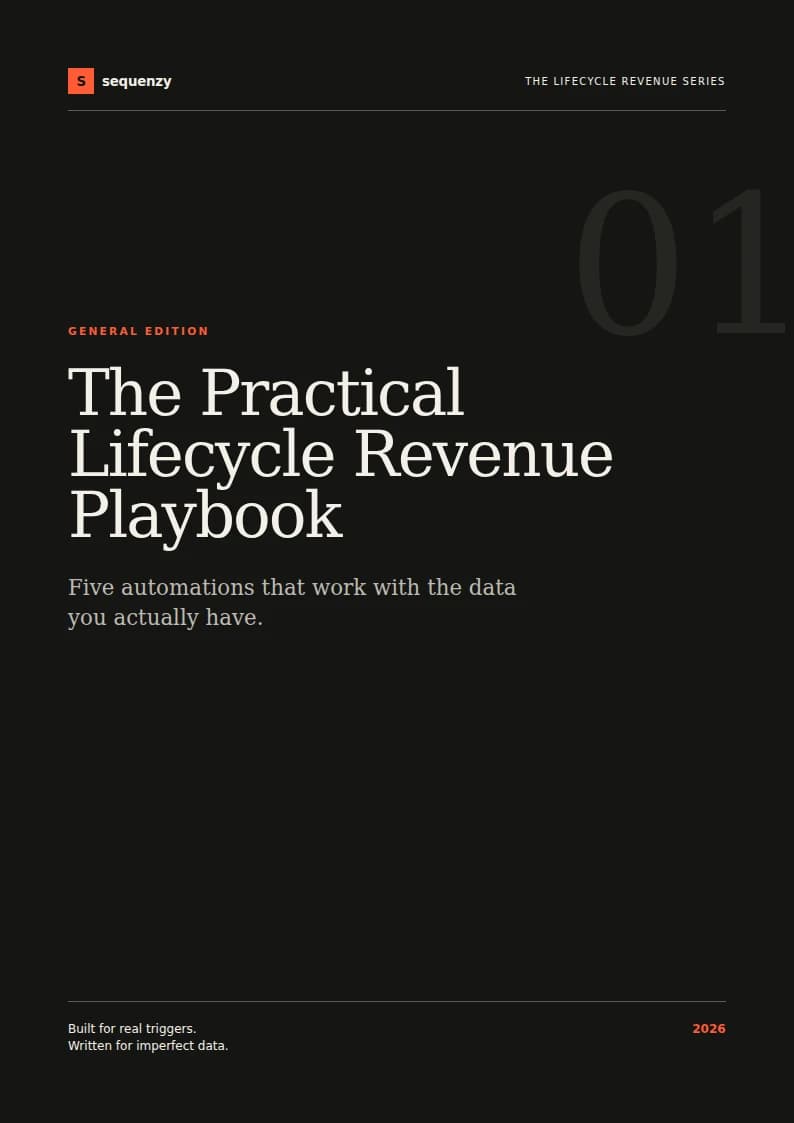 Find the lifecycle revenue your acquisition budget already paid for. cover